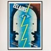 Galrie Theatre Eclairs 1929 Vintage Art Deco Poster by Jean Carlu - Art Decor Wall Art, Black Frame, A1 60 x 84cm (23 x 33inch)