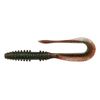 Keitech Mad Wag Mini 3.5" Scented Soft Plastic Fishing Lure 302S Plum Green Flake
