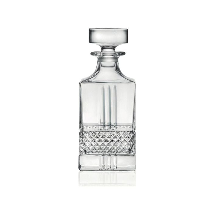 RCR Brilliante Crystal Whisky Decanter 850ml