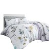 Bloomington Flora Lilac Cotton Rich Quilt Cover Set Queen