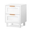 ALFORDSON Bedside Table White