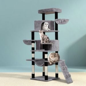 i.Pet 161cm Wooden Cat Tree Kitten
