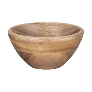 Olympia Acacia Round Serving Bowls Natural Wood 100(d) X 50(h)mm