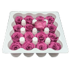 Blooms of Joy 2.5cm Rose Wine Spray Roses 16 Pack