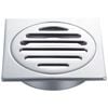 Kinetic 80mm Chrome Plated Square Floor Grate