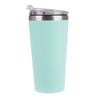 Oasis Stainless Steel Double Wall Travel Mug 480ml - Mint