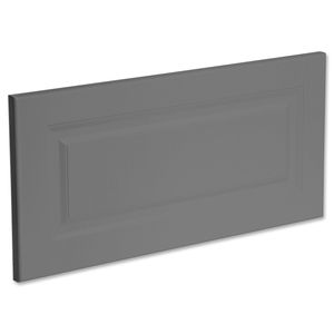 Kaboodle 600mm Smoked Grey Heritage 1 Drawer Panel