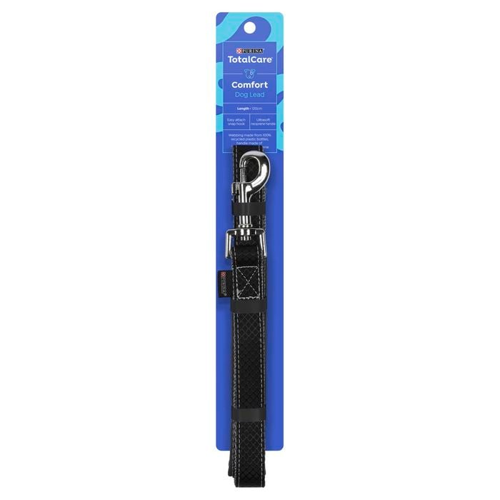 Purina Total Care 120cm Black Comfort Dog Lead