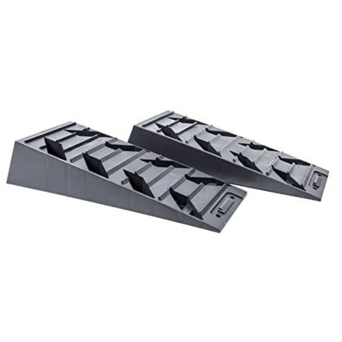 Dual Axle Levelling Ramps for Caravan, Camper Trailer Tandem RV Wheel ...