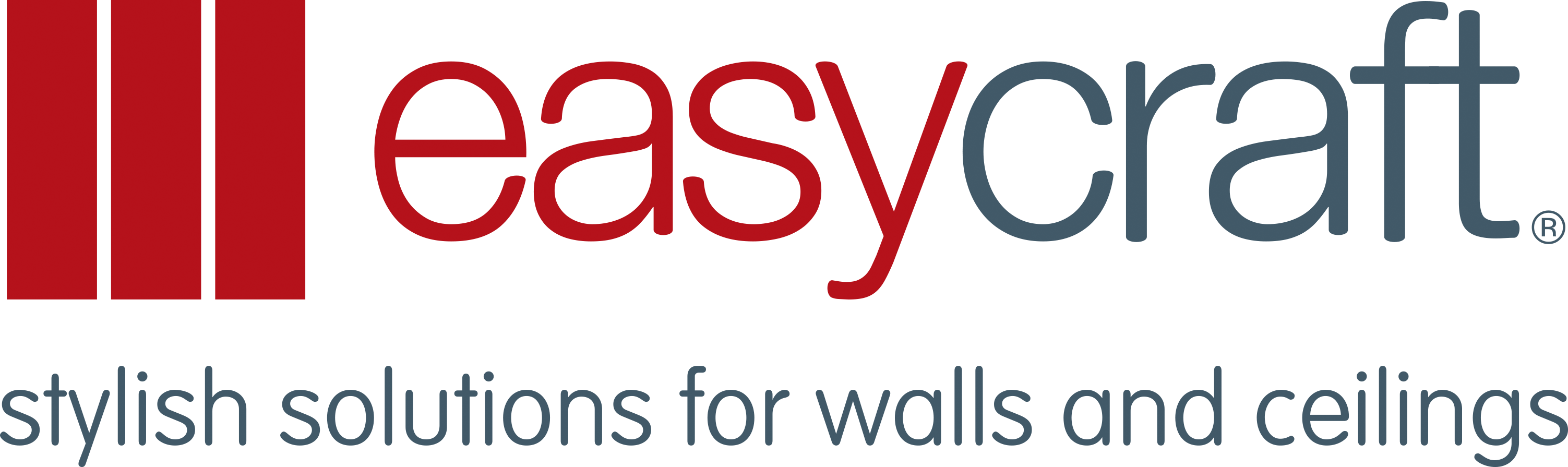 Easy craft logo with red logo 