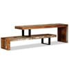 vidaXL Solid Reclaimed Wood TV Stand Home HiFi Entertainment Centre Side Unit