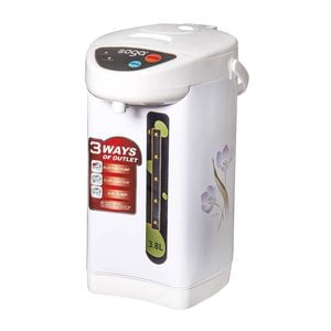 SOGA 3.8L White Electric Kettle Water Boiler 3 Dispensing Modes Keep Warm