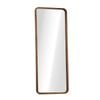 Oikiture Full Length Mirror 180x70cm Rectangle Dressing Floor Mirrors Walnut
