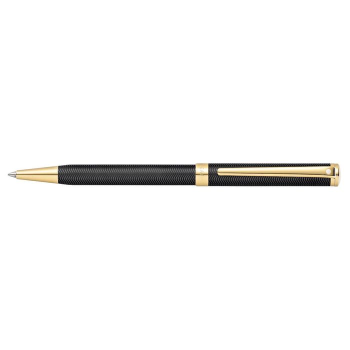 Sheaffer Intensity Engraved Ball Point Pen Office Stationery Matt Black/Gold