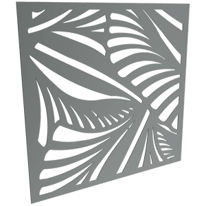 ProtectorAl 300-1200 x 300-1200mm Monument Jungle Unframed Solid Aluminium Decorative Panel