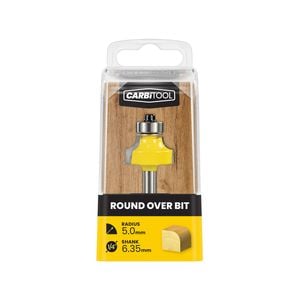 Carbitool 5.0mm Radius Round Over Bit