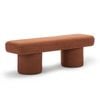 Nico 120cm Rust Orange Bench Seat