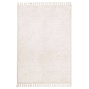 Loopsie-290cm X 200cm-monetta Ivory Diamond Rug