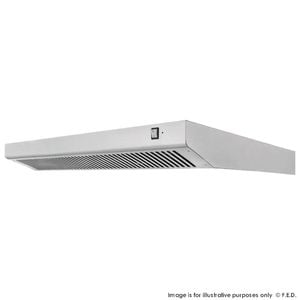 Bakermax Stainless Steel Hood With Motor And Speed Regulator-  - Pizza Oven Stands (kt4-44ms)