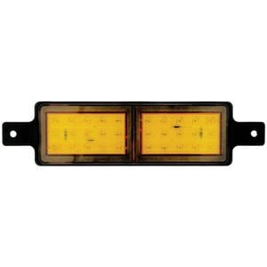 Hulk LED Front Direction Indicator Bull Bar Lamp 226x57mm Amber