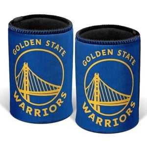 NBA Stubby Can Cooler - Golden State Warriors - Rubber Base - Single