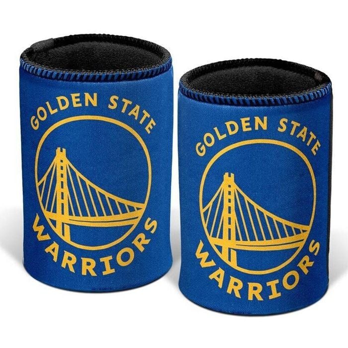NBA Stubby Can Cooler - Golden State Warriors - Rubber Base - Single