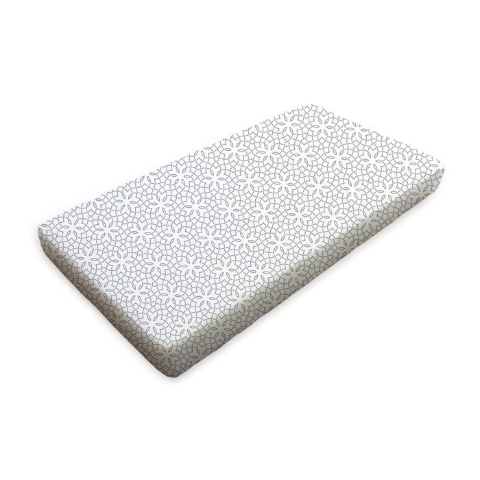 Babyhood Amani Bebe Jersey Cotton Compact Fitted Sheet - Mosaic