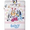 Bluey Joyful Play Kids Cotton Quilt Cover Set - Single Bed Size