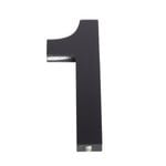 Sandleford 120mm Black Acrylic House Number 1