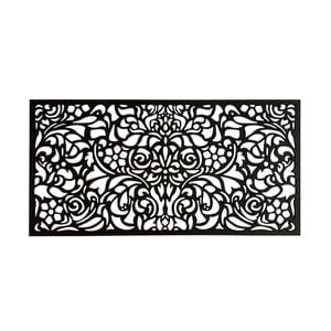 Matrix 1160 x 580mm Charcoal Baroque Wall Art