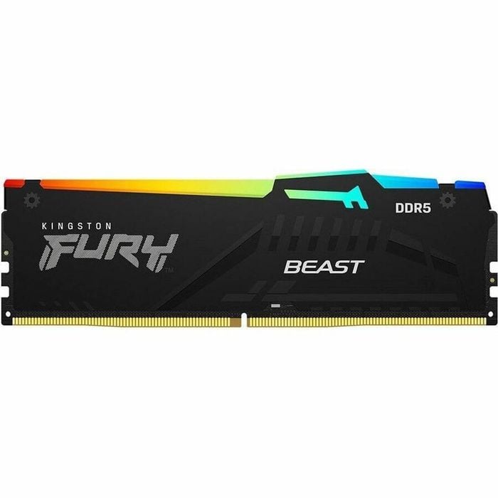 Kingston FURY Beast RGB DDR5 – 32GB (2x16GB), 6000MT/s CL30 – High-Speed Gaming RAM