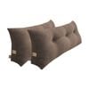 SOGA 2x 100cm Coffee Wedge Pillows