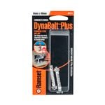 Ramset Dynabolt Hex 316 Stainless Steel M6 x 40mm 2pk