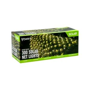 Lytworx 1.5 x 4.5m Warm White Solar Net Light