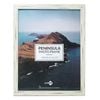 Unigift Peninsula Glass Picture Photo Frame 28x36cm Distressed White