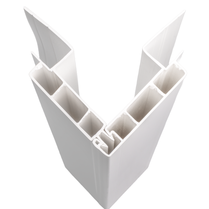 Dynex 2700mm White Palliside Boxed Corner - Pair
