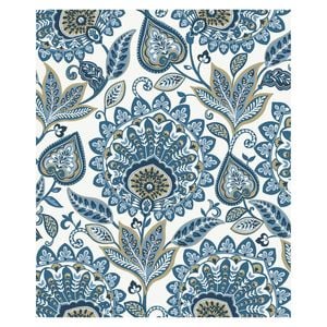 Sheffield - Prussian Blue Wallpaper TJ41002
