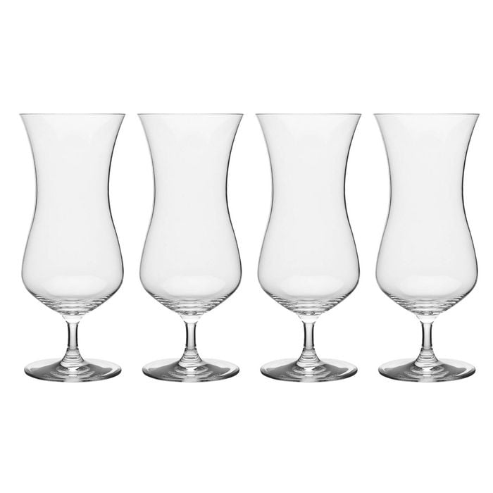 4pc Ecology 495ml Classic Crystalline Glass Hurricane Cup Set - Clear