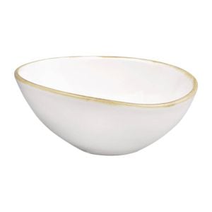 Olympia Kiln Bowl Chalk 165mm 425ml Pack Of 6 Ceramic Tableware Dinnerware