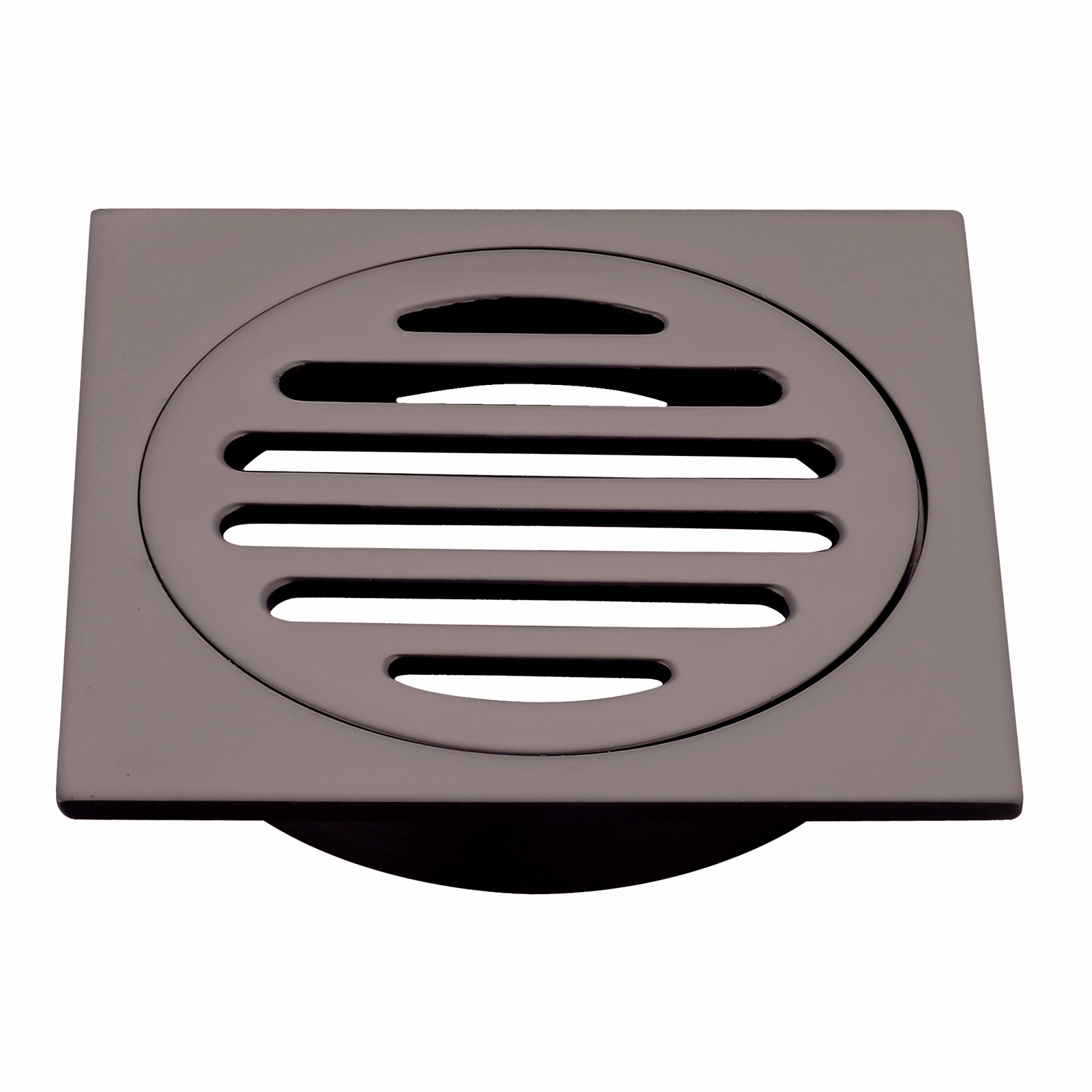 Mondella 80mm Dark Bronze Square Floor Grate