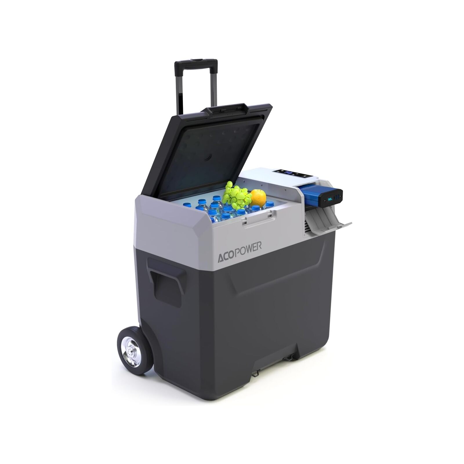 ACOPOWER LiONCooler Pro Battery Cooler, 50 Liters 12V Car Freezer with APP Control