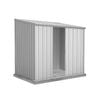 Absco Sheds 2.26 x 1.52 x 2.08m Zincalume Ezislider Single Sliding Door Garden Shed
