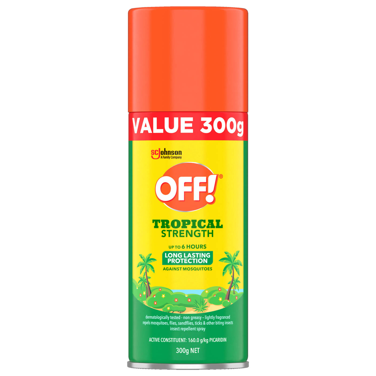 Off! 300g Tropical Strength Insect Repellent - Bunnings New Zealand