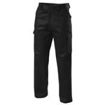 Hard Yakka 102R Black Cargo Pants