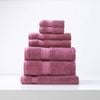 7pc Renee Taylor Brentwood 650GSM Low Twist Towel Set Rosebud