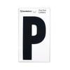 Sandleford 85mm Black Cut Out Self Adhesive House Letter P