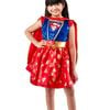 Supergirl Premium Girls Sequined Superhero Costume - 3-5