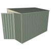 Build-a-Shed 1.5 x 3.0 x 2.0m Tunnel Shed Tunnel Hinged Door with No Side Doors - Green