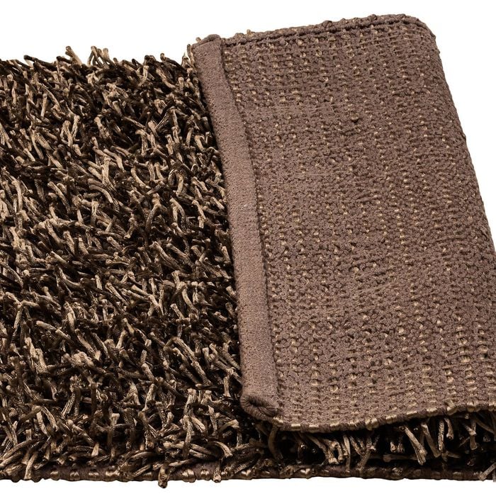 Luxury High Pile Soft Non Slip Bath Mat - Taupe