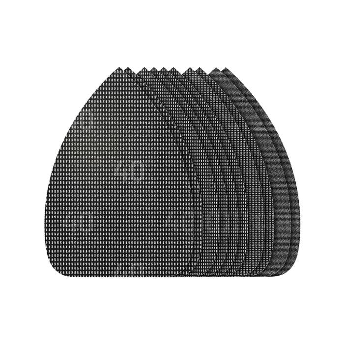 Full Boar Assorted Triangular Mesh Sanding Sheets - 10 Pack